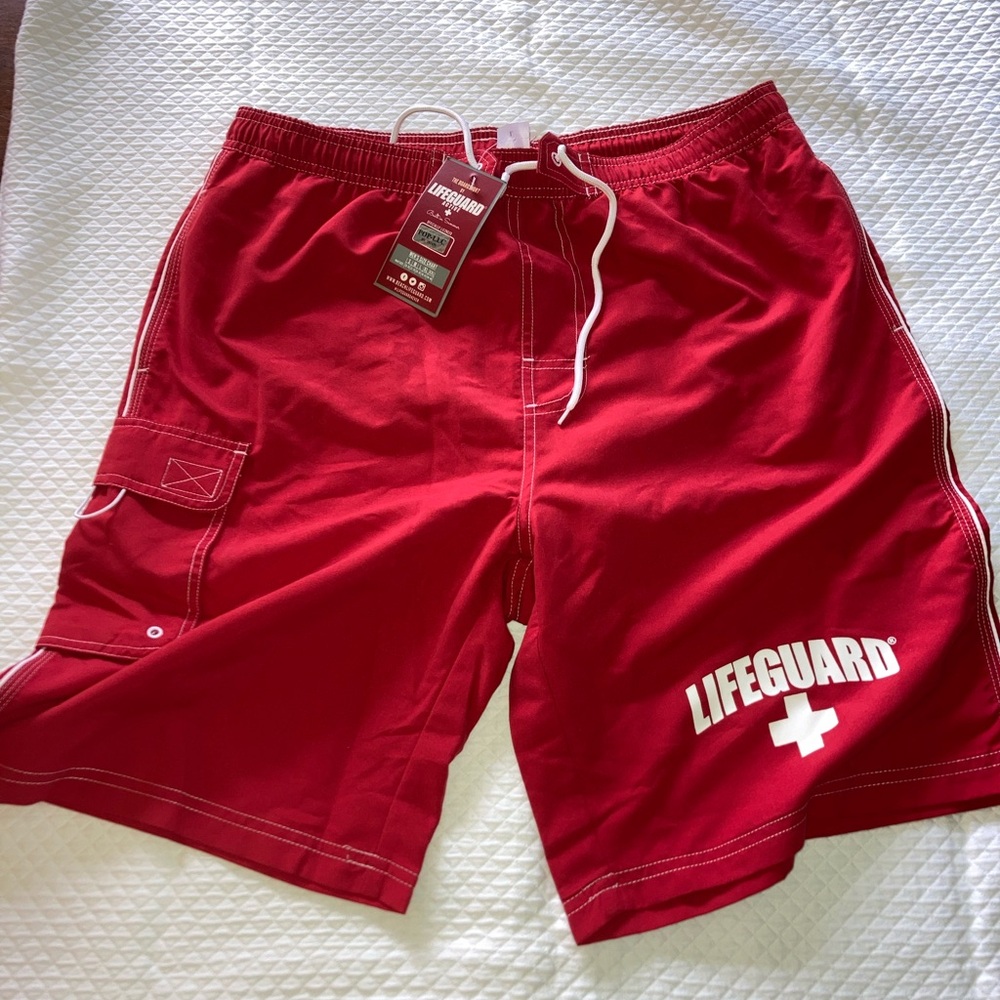 Men’s lifeguard trunks size L